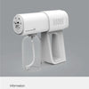 Portable Electric Nano Mist Sanitizing Sprayer Gun with Blue Light