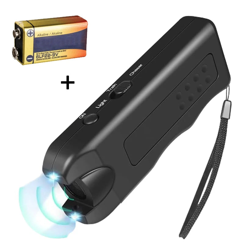 Portable Ultrasonic Dog Repeller and 3-in-1 Training Device