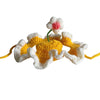Cute Adjustable Cat Hat with Flowers for Cats and Small Dogs
