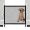 Foldable Mesh Pet Gate with Adhesive Hooks – No-Drilling Safety Barrier