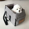 Portable Console Booster Dog Car Seat for Small Dogs and Cats
