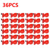 36 pieces of red automatic poultry drinking cups with easy installation