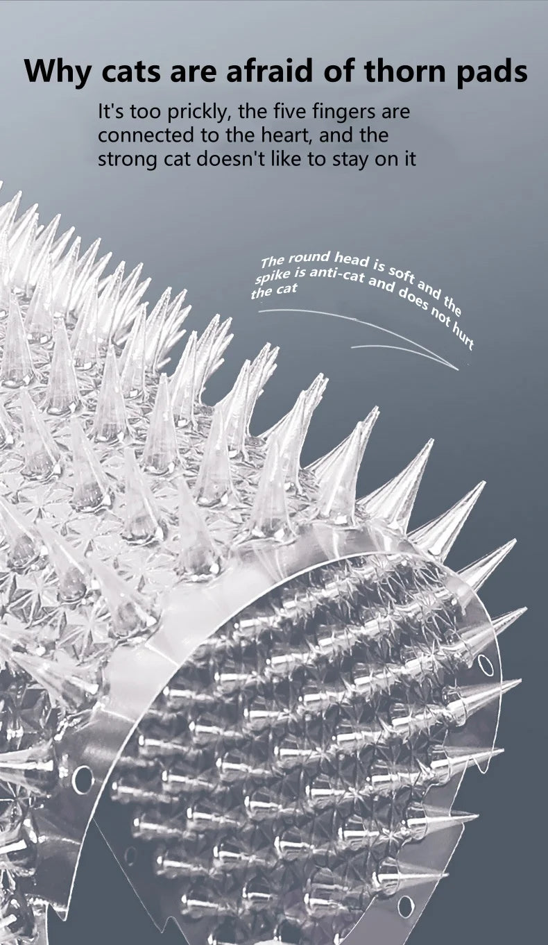 Deterrent Pet Mat with Prickle Strips Spikes - Furniture Protector