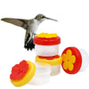 Flower-Shaped Hummingbird Feeder for Garden and Yard