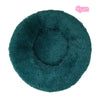 Lit Donut en Peluche Confortable pour Chat