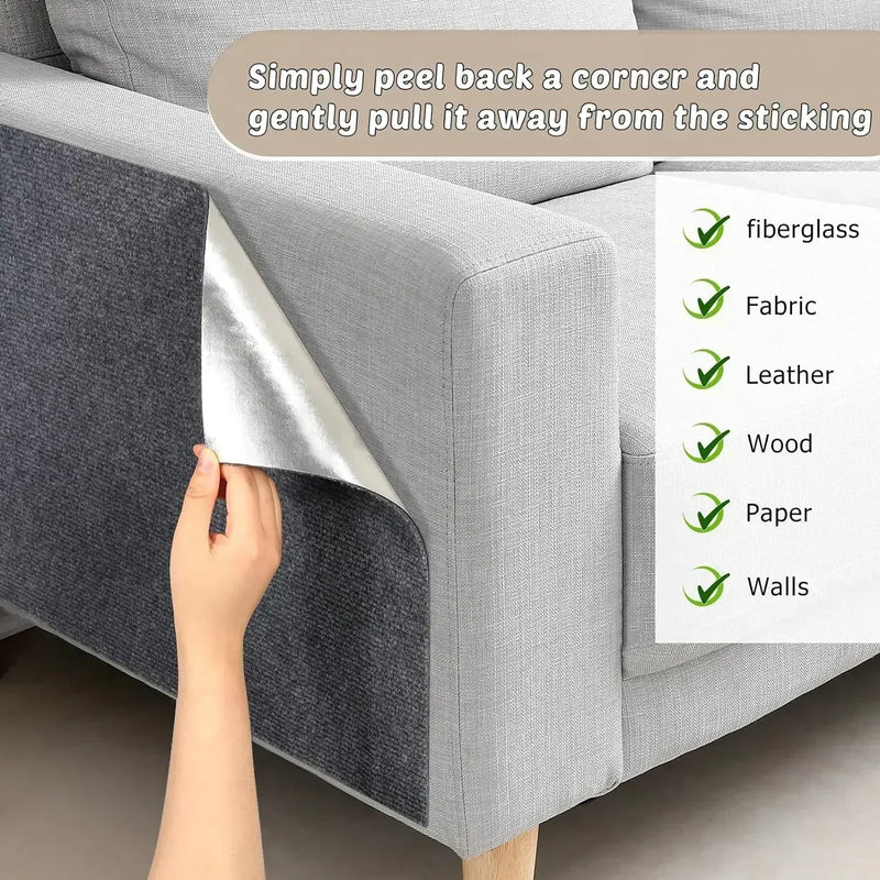 Trimmable Cat Scratching Mat - Self-Adhesive