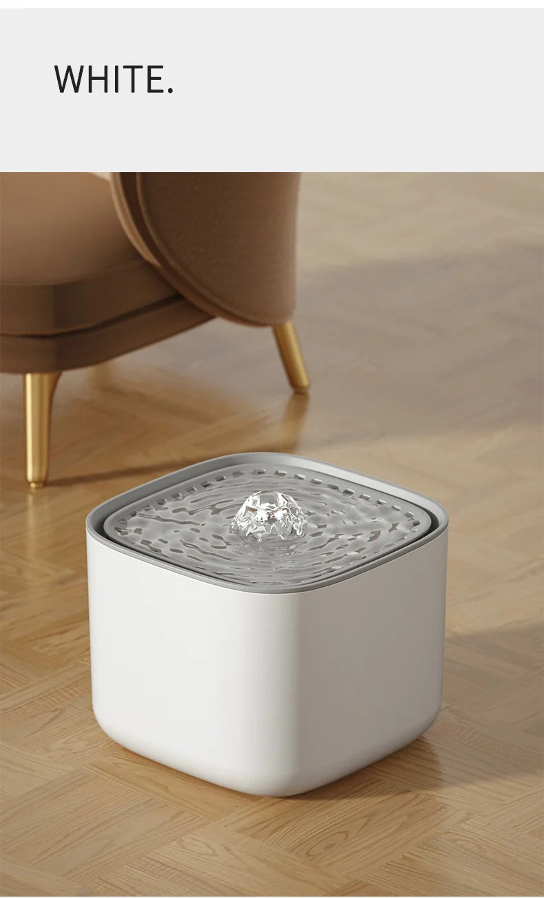 Fuente de Agua Automática para Gatos de 3L