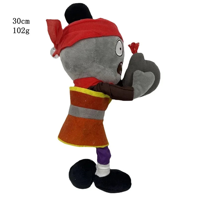 A plush toy of the Plants vs. Zombies character Gargantuar, measuring 30 cm and weighing 102g.