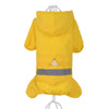 Adjustable Waterproof Dog Raincoat with Reflective Strap