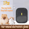 Gant de toilettage électrostatique pour animaux