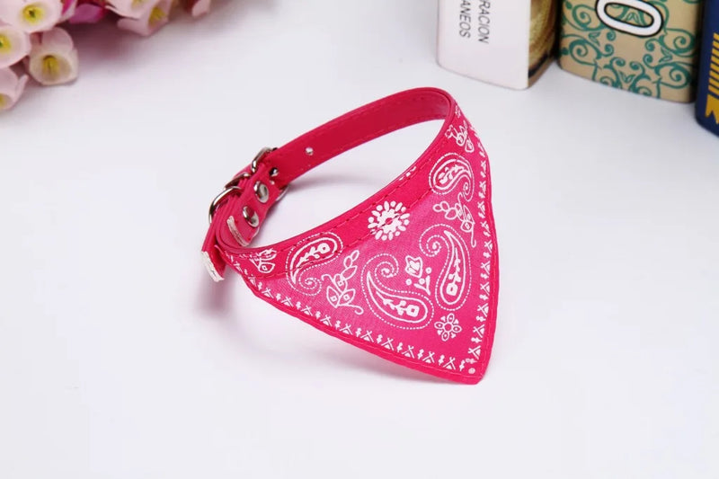 Collar Bandana Ajustable para Mascotas