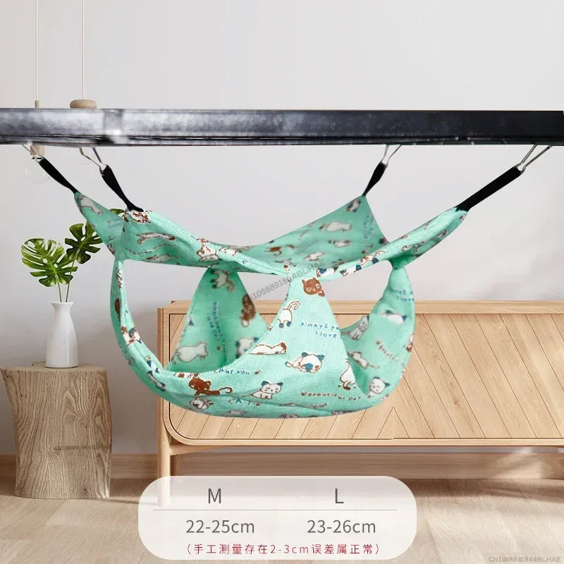 أرجوحة هامستر مخمل دافئ بطبقة مزدوجة