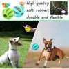 Interactive Rubber Dog Toy Ball with Treat Dispenser