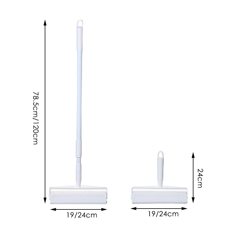 Extendable Lint Roller with Long Handle for Home Cleaning