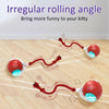 Motion-Activated Cat Toy Ball with Bird Chirping Sounds