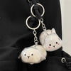 Pendentif Capsule Souvenir en Fourrure de Lapin