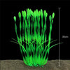 Artificial Aquarium Plants with Ceramic Base – Realistic Green Decor for Fish Tanks