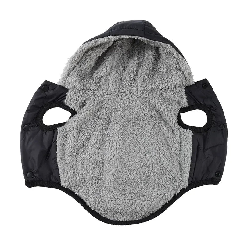Chaqueta de Fleece con Capucha para Mascotas