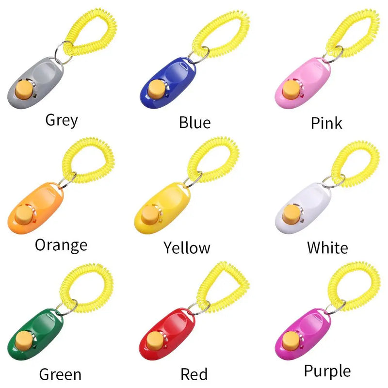Pet Training Clicker with Adjustable Wrist Strap