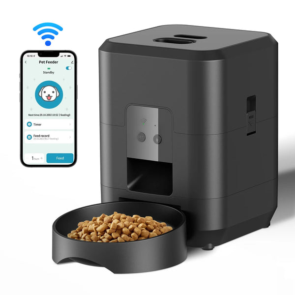 Automatic Pet Feeder with Timed Dispenser for Cats and Dogs