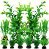 Vibrant Green Artificial Water Grass for Fish Tanks (10-Pack)