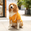 Sudadera de Fleece para Perro Grande con Capucha y Bolsillo con Cremallera