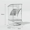 Parrot No-Waste Feeder with Seed Husk Separator