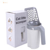 Cat Litter Scoop with Integrated Waste Bag Holder