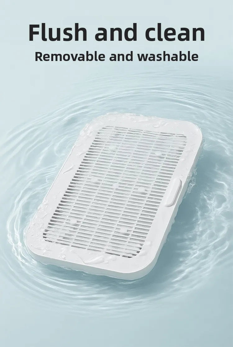 Double-Layer Cat Litter Mat with Non-Slip Base