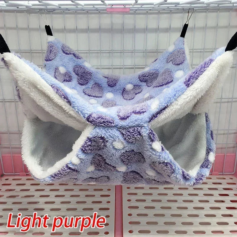 Hamac Double Couche pour Petits Animaux