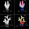 Artificial Coral Reef Aquarium Decoration with Starfish