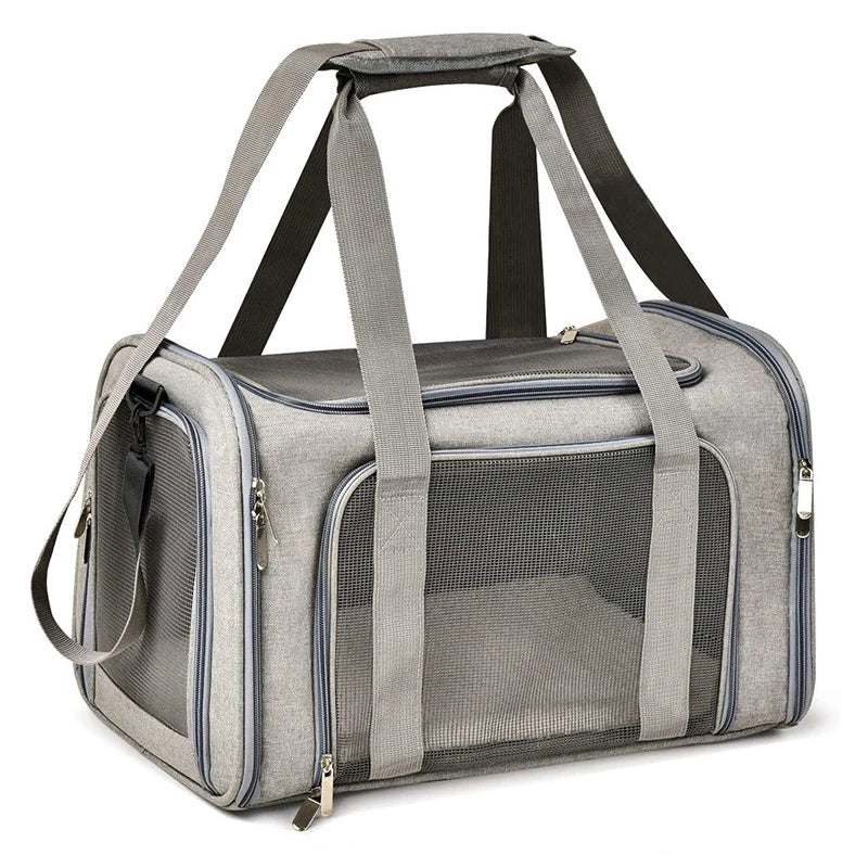 Soft-Sided Pet Carrier Backpack for Cats and Small Dogs