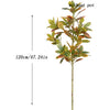 Artificial croton tree with vibrant tropical leaves shown without a pot, measuring 120cm/47.2in.