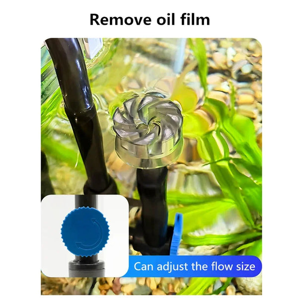 Filtre et Pompe pour Aquarium à Fixer au Mur