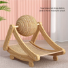 Rascador Vertical de Sisal con Bola