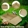 Reptile Food and Water Bowl with Anti-Slip Ramp