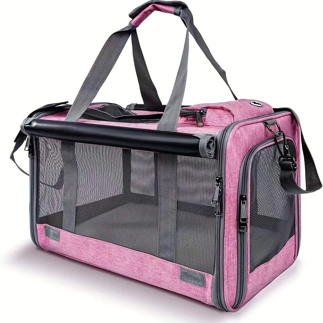 Soft-Sided Pet Carrier for Large and Medium Cats & Dogs