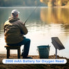 Solar Powered Pond Aerator with Battery Backup