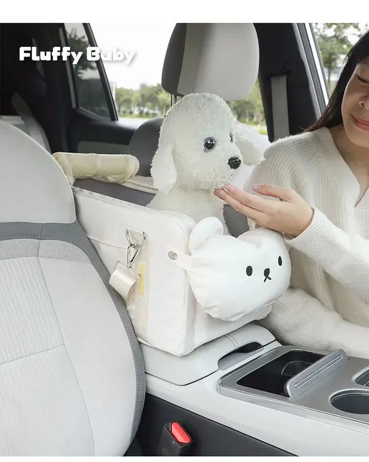 Siège Auto Surélévé pour Chiens et Chats