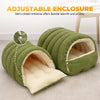 Cozy Thermal Plush Cat Bed with Removable Washable Cover
