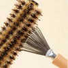 Wooden Hairbrush Cleaner Tool with Handle
