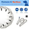 Verstellbare Hundetrainingshalsband aus Edelstahl