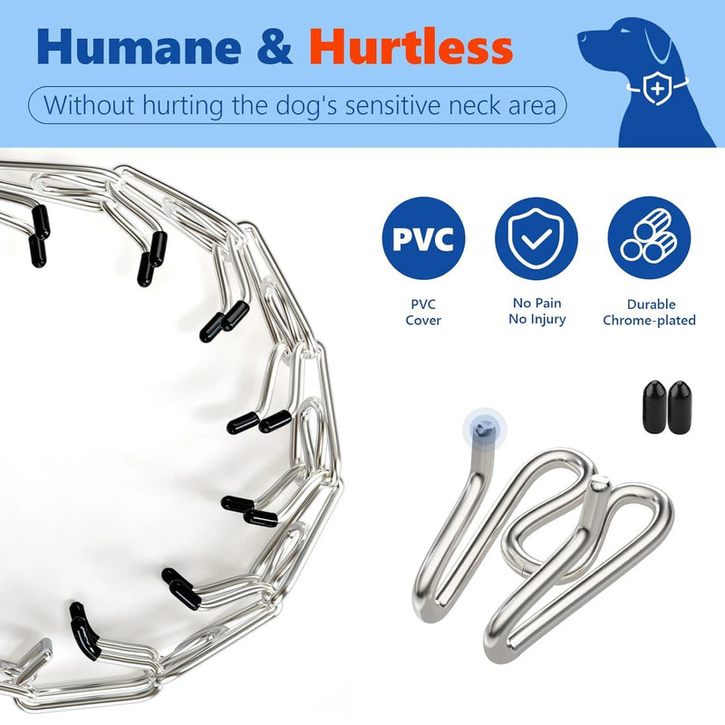 Verstellbare Hundetrainingshalsband aus Edelstahl