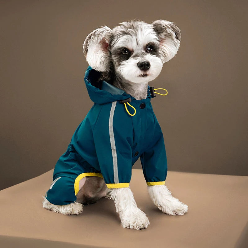 Impermeable con reflejos para perros