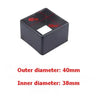 Durable Hollow Plastic Sleeve for Fitness Equipment Pipes