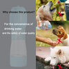 Portable 2-in-1 Dog Water Bottle and Food Dispenser