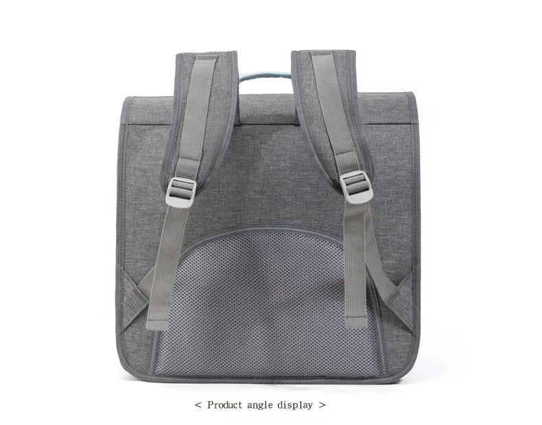 Foldable Pet Carrier Backpack for Cats and Small Dogs
