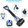 Long-Handle Dog Poop Scooper with Jaw Picker
