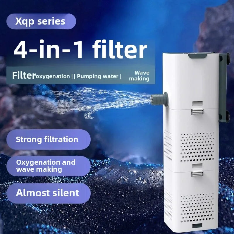 Filtre Submersible Compact pour Aquarium
