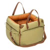Dog Car Seat with Safety Belt – Non-Slip, Washable Travel Bed for Small Dogs